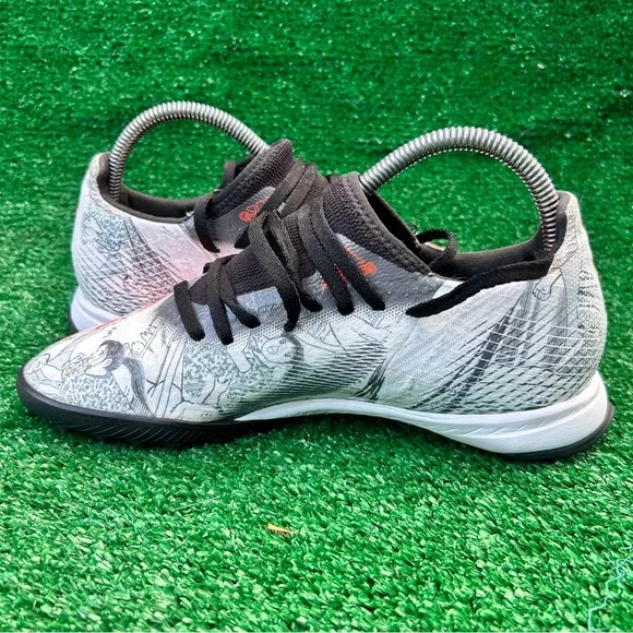 Adidas Graphic Athletic Shoes - Red and Gray